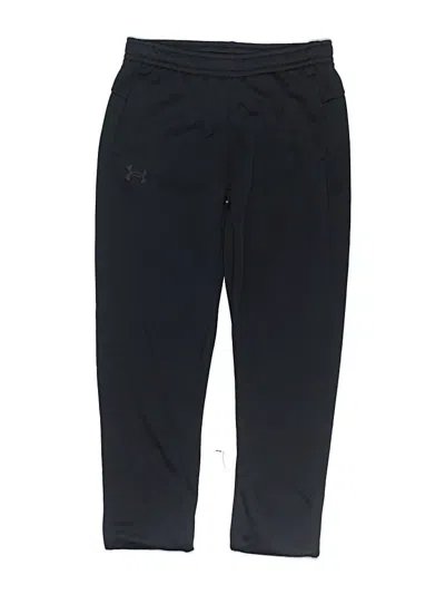 Pre-owned Under Armour Kids' Track Pants In Black