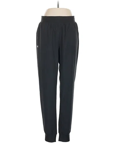 Pre-owned Under Armour Track Pants In Black
