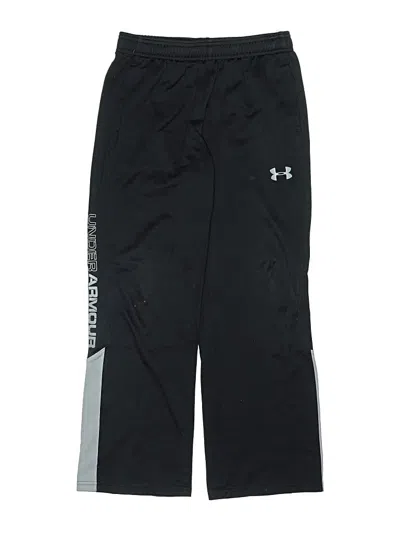 Pre-owned Under Armour Kids' Track Pants In Black