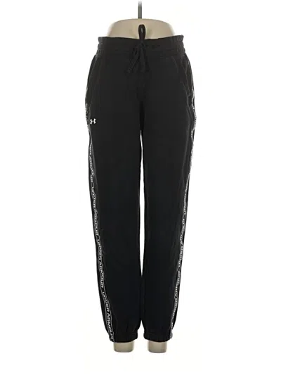 Pre-owned Under Armour Track Pants In Black