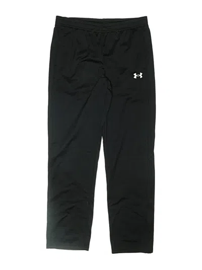 Pre-owned Under Armour Kids' Track Pants In Black