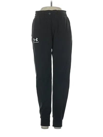Pre-owned Under Armour Track Pants In Black