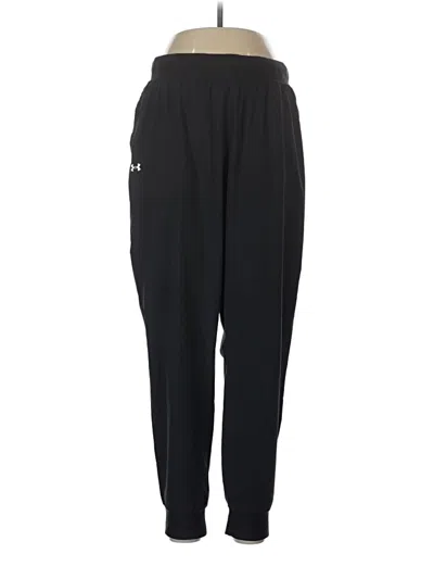Pre-owned Under Armour Track Pants In Black