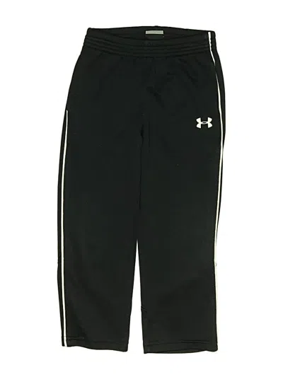 Pre-owned Under Armour Kids' Track Pants In Black