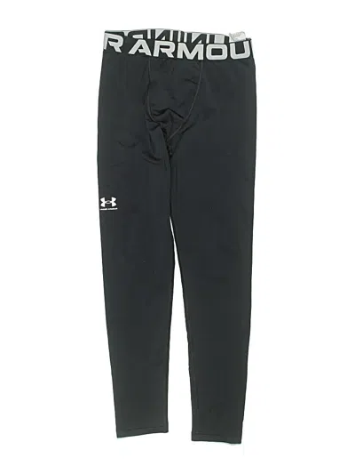 Pre-owned Under Armour Kids' Track Pants In Black