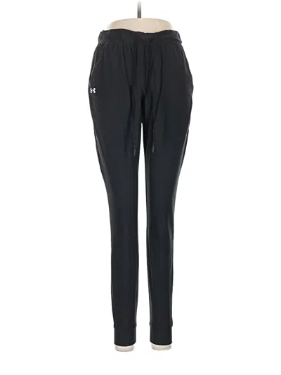 Pre-owned Under Armour Track Pants In Black