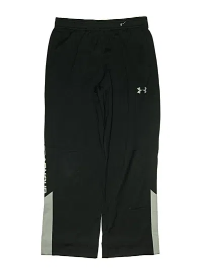 Pre-owned Under Armour Kids' Track Pants In Black