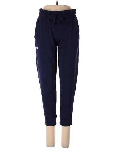Pre-owned Under Armour Track Pants In Blue