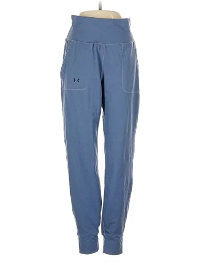 Pre-owned Under Armour Track Pants In Blue