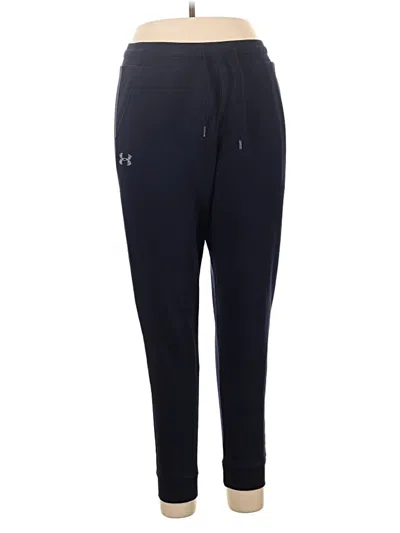 Pre-owned Under Armour Track Pants In Blue