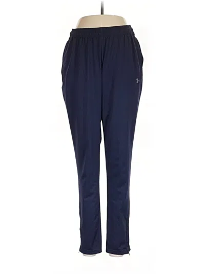 Pre-owned Under Armour Track Pants In Blue