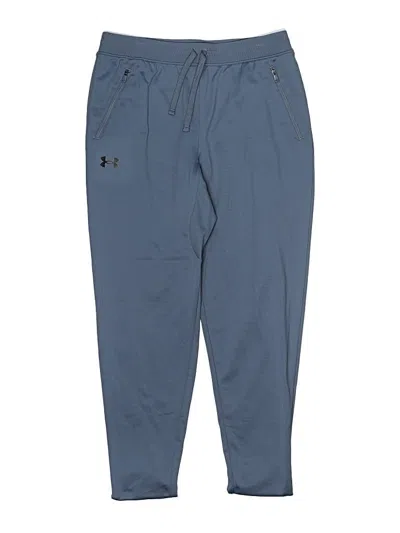 Pre-owned Under Armour Kids' Track Pants In Blue