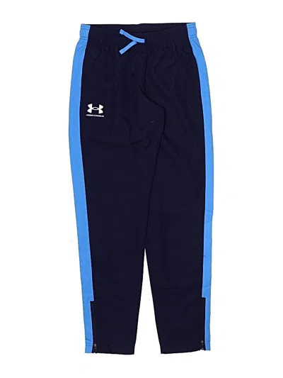 Pre-owned Under Armour Kids' Track Pants In Blue