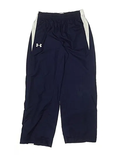 Pre-owned Under Armour Kids' Track Pants In Blue