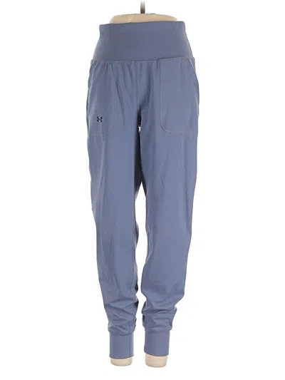 Pre-owned Under Armour Track Pants In Blue