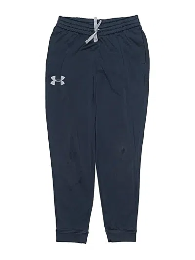 Pre-owned Under Armour Kids' Track Pants In Blue