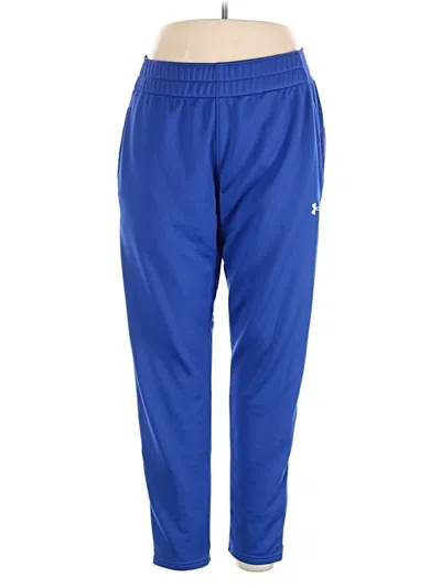 Pre-owned Under Armour Track Pants In Blue