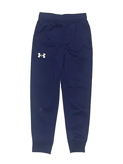Pre-owned Under Armour Kids' Track Pants In Blue