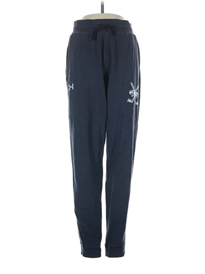 Pre-owned Under Armour Track Pants In Blue
