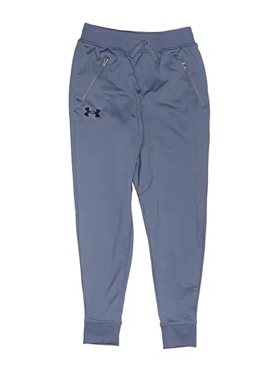 Pre-owned Under Armour Kids' Track Pants In Blue