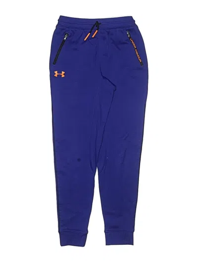 Pre-owned Under Armour Kids' Track Pants In Blue