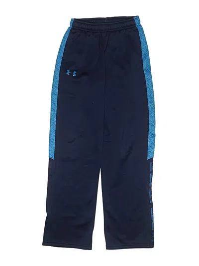 Pre-owned Under Armour Kids' Track Pants In Blue