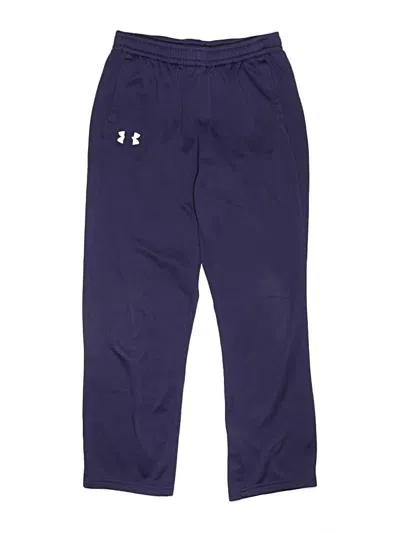 Pre-owned Under Armour Kids' Track Pants In Blue