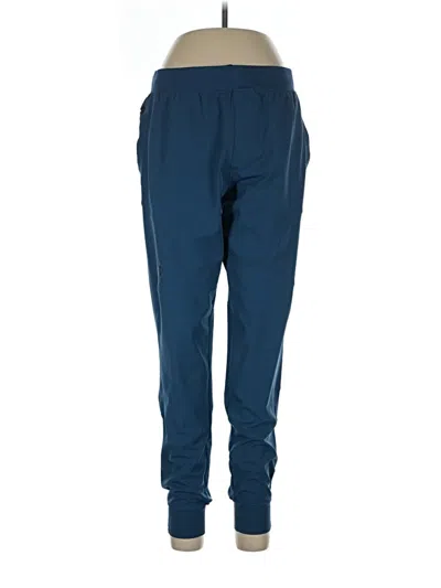 Pre-owned Under Armour Track Pants In Blue