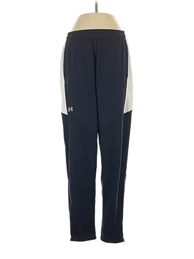 Pre-owned Under Armour Track Pants In Blue