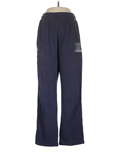 Pre-owned Under Armour Track Pants In Blue
