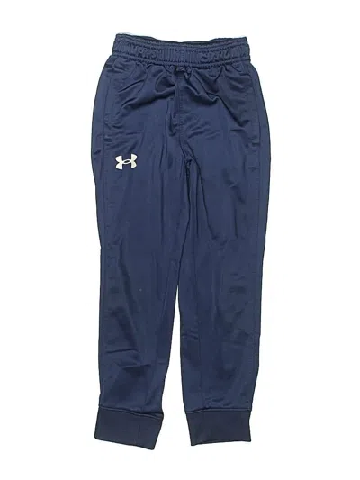 Pre-owned Under Armour Kids' Track Pants In Blue