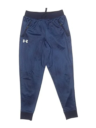Pre-owned Under Armour Kids' Track Pants In Blue