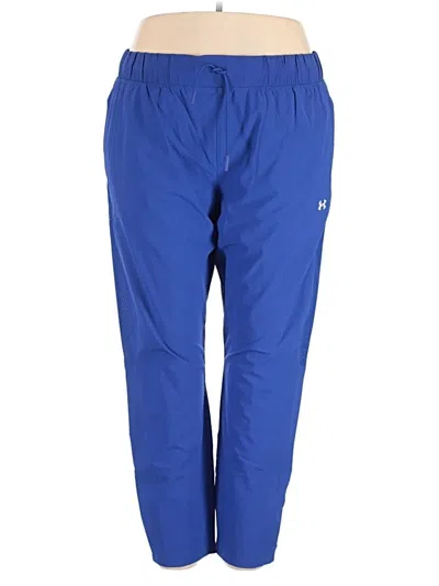 Under Armour Track Pants In Blue