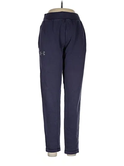 Pre-owned Under Armour Track Pants In Blue
