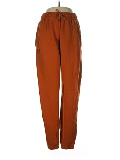 Pre-owned Under Armour Track Pants In Brown