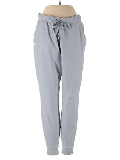 Pre-owned Under Armour Track Pants In Gray