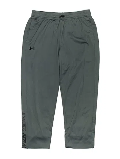 Pre-owned Under Armour Kids' Track Pants In Gray