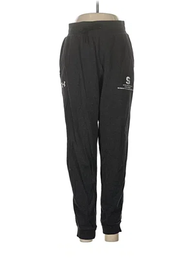 Pre-owned Under Armour Track Pants In Gray