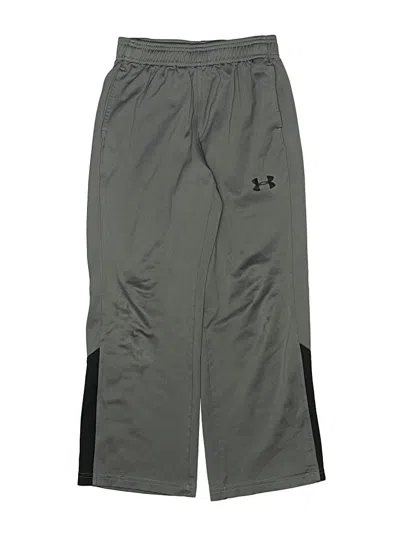 Pre-owned Under Armour Kids' Track Pants In Gray