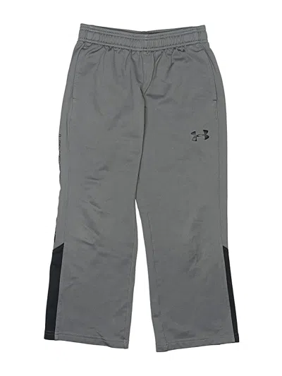 Pre-owned Under Armour Kids' Track Pants In Gray