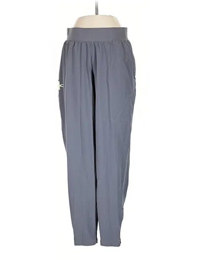 Pre-owned Under Armour Track Pants In Gray