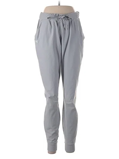Pre-owned Under Armour Track Pants In Gray