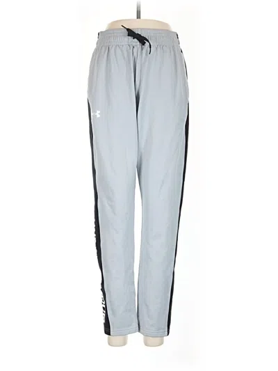 Pre-owned Under Armour Track Pants In Gray