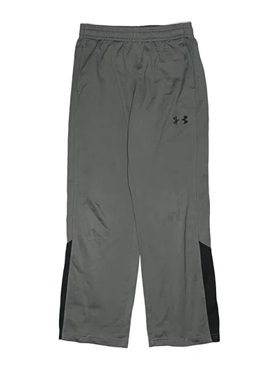 Pre-owned Under Armour Kids' Track Pants In Gray