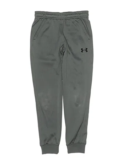 Pre-owned Under Armour Kids' Track Pants In Gray