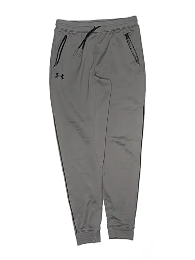 Pre-owned Under Armour Kids' Track Pants In Gray