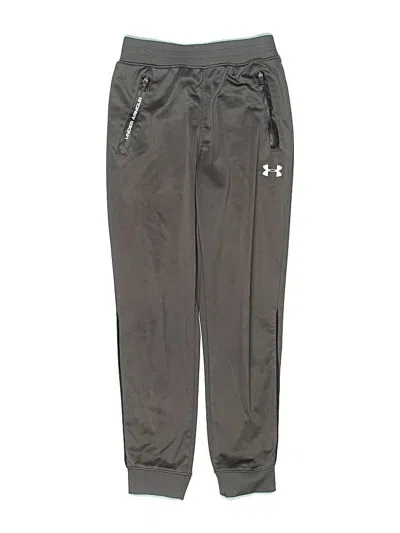 Pre-owned Under Armour Kids' Track Pants In Gray