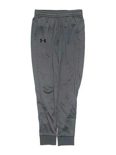 Pre-owned Under Armour Kids' Track Pants In Gray