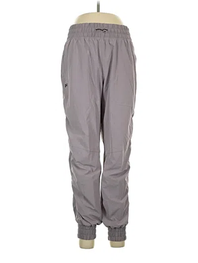 Pre-owned Under Armour Track Pants In Gray
