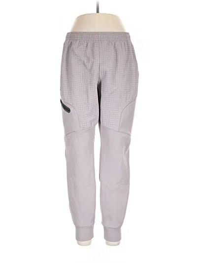 Pre-owned Under Armour Track Pants In Gray